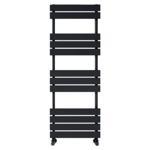 Scudo Life 1200 x 450mm Towel Radiator Black