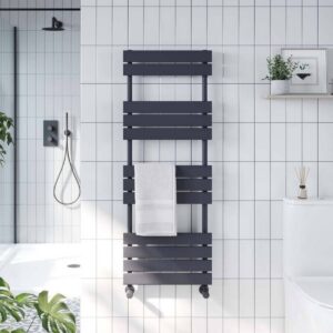 Scudo Life 1600 x 600mm Towel Radiator Anthracite