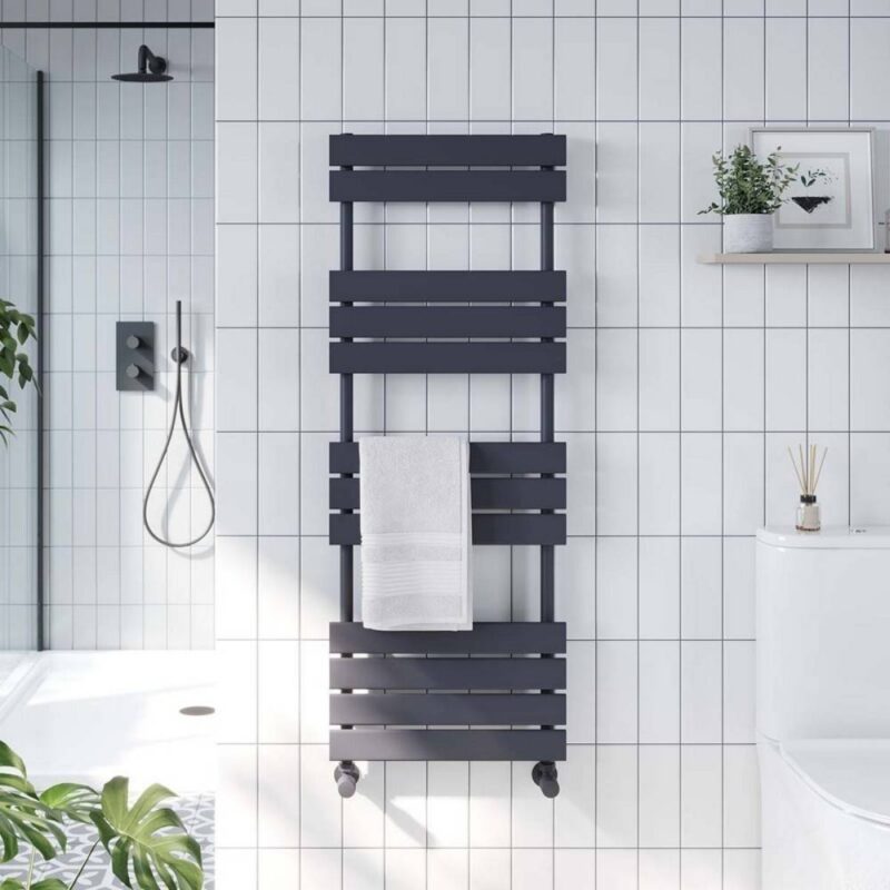 Scudo Life 1600 x 600mm Towel Radiator Anthracite Scudo Life 1600 x 600mm Towel Radiator Anthracite