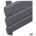 Scudo Life 1600 x 600mm Towel Radiator Anthracite