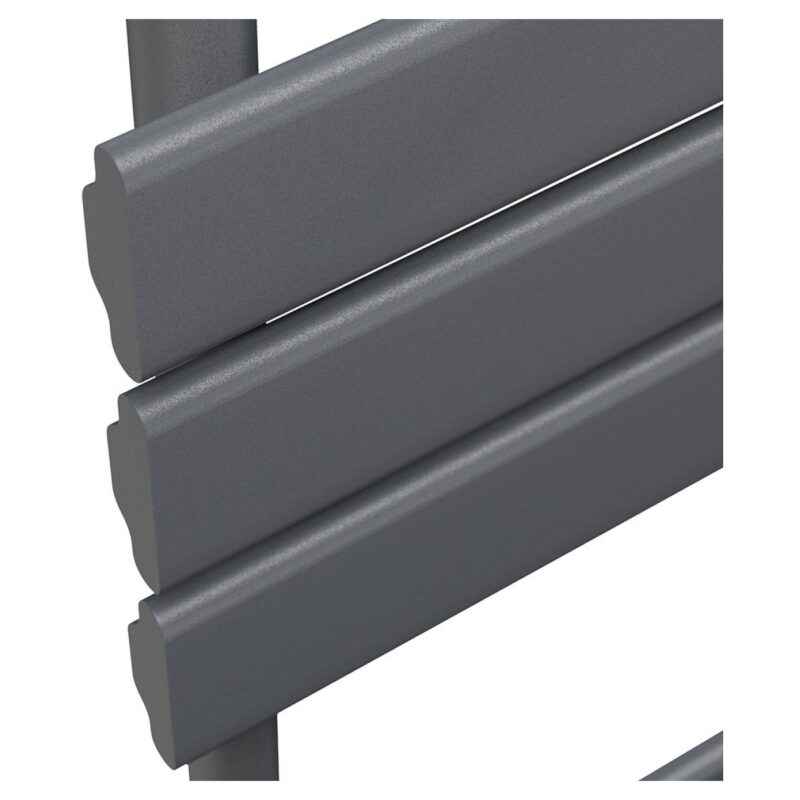 Scudo Life 1600 x 600mm Towel Radiator Anthracite