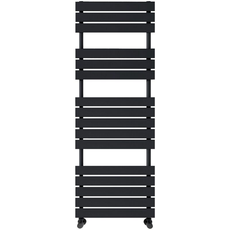 Scudo Life Black Towel Radiator 600 x 1600mm