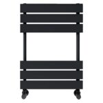 Scudo Life 650 x 400mm Towel Radiator Black