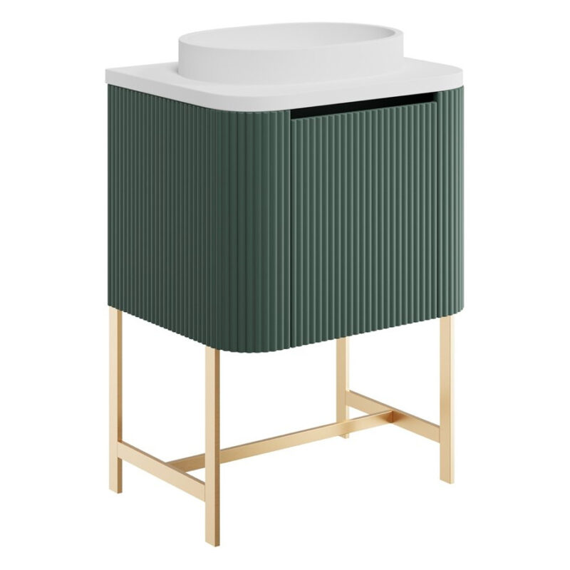 Scudo Linea Curve 600 Unit Reed Green Scudo Linea Curve 600 Unit Reed Green
