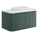 Scudo Linea Curve 900 Unit Reed Green