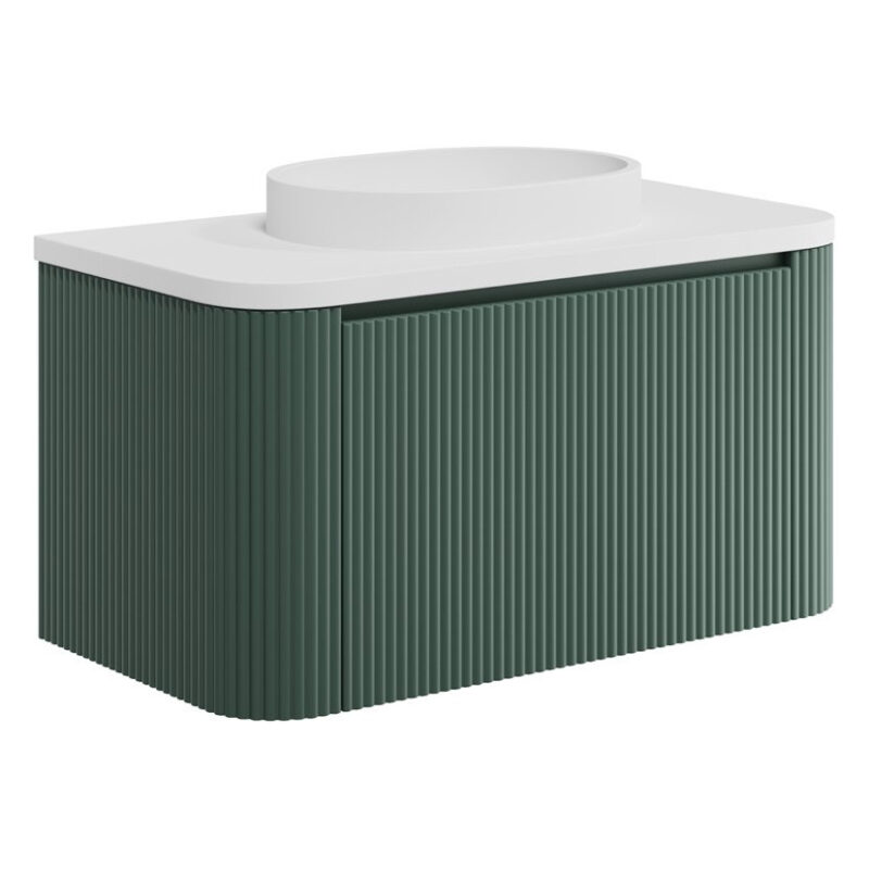 Scudo Linea Curve 900 Unit Reed Green Scudo Linea Curve 900 Unit Reed Green