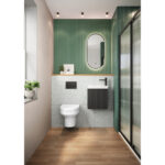 Scudo Linea Cloakroom Unit Matt Black