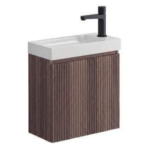 Scudo Linea Cloakroom Unit Walnut