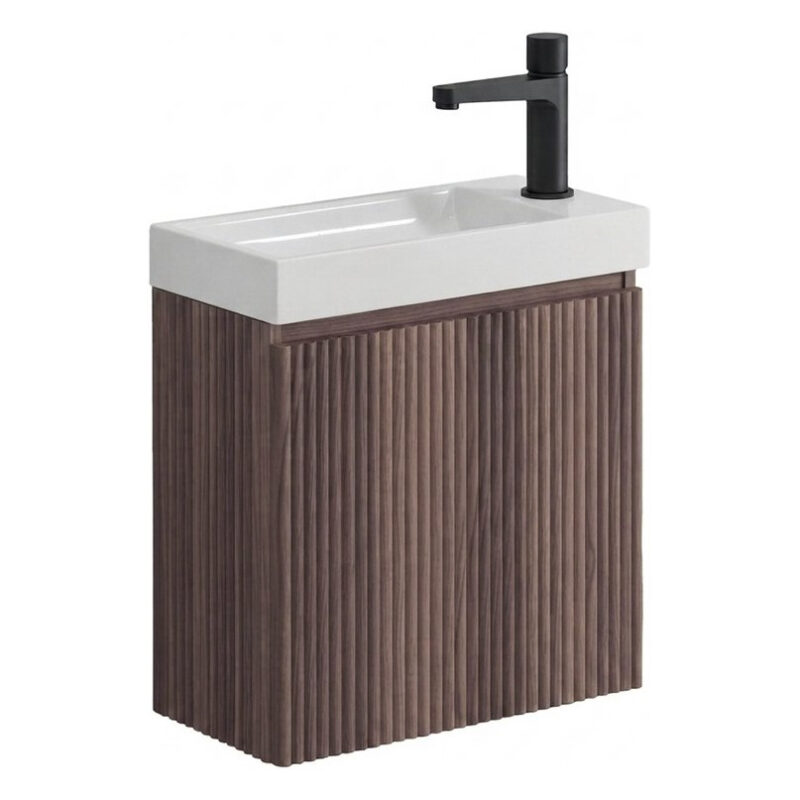 Scudo Linea Cloakroom Unit Walnut Scudo Linea Cloakroom Unit Walnut