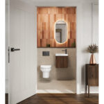 Scudo Linea Cloakroom Unit Walnut