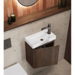 Scudo Linea Cloakroom Unit Walnut