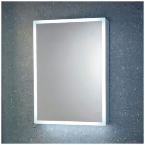 Scudo Mia 500x700mm LED Mirror Cabinet with Demister & Shaver Socket