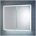 Scudo Mia 600x700mm LED Mirror Cabinet with Demister & Shaver Socket
