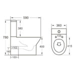 Scudo Middleton Rimless Closed Back Pan