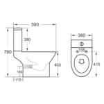 Scudo Middleton Rimless Open Back Pan