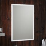 Scudo Mosca 500x700mm LED Mirror with Demister, Socket & Bluetooth