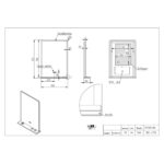 Scudo Charj 700 x 500mm LED Bathroom Mirror