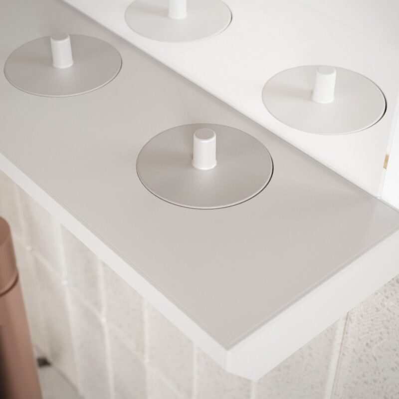 Scudo Charj 800 x 700mm LED Bathroom Mirror
