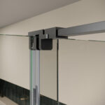 Scudo S8 Momentum 1200mm Gunmetal Sliding Wetroom Panel