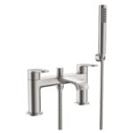 Scudo Montana Bath Shower Mixer Brushed Nickel