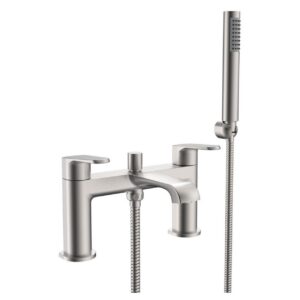 Scudo Montana Bath Shower Mixer Brushed Nickel