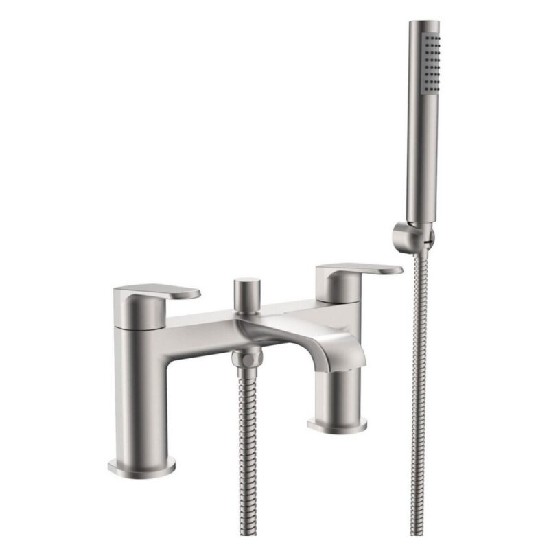 Scudo Montana Bath Shower Mixer Brushed Nickel Scudo Montana Bath Shower Mixer Brushed Nickel