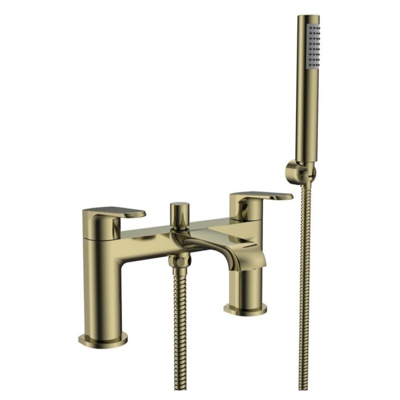 Scudo Montana Bath Shower Mixer Brushed Brass Scudo Montana Bath Shower Mixer Brushed Brass