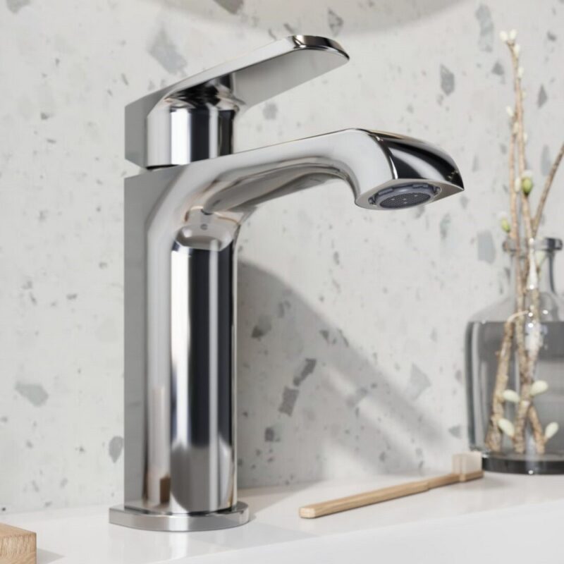 Scudo Montana Mono Basin Mixer Tap Chrome