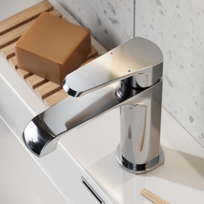 Scudo Montana Mono Basin Mixer Tap Chrome