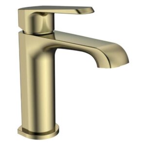 Scudo Montana Mono Basin Mixer Tap Brushed Brass