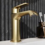 Scudo Montana Mono Basin Mixer Tap Brushed Brass