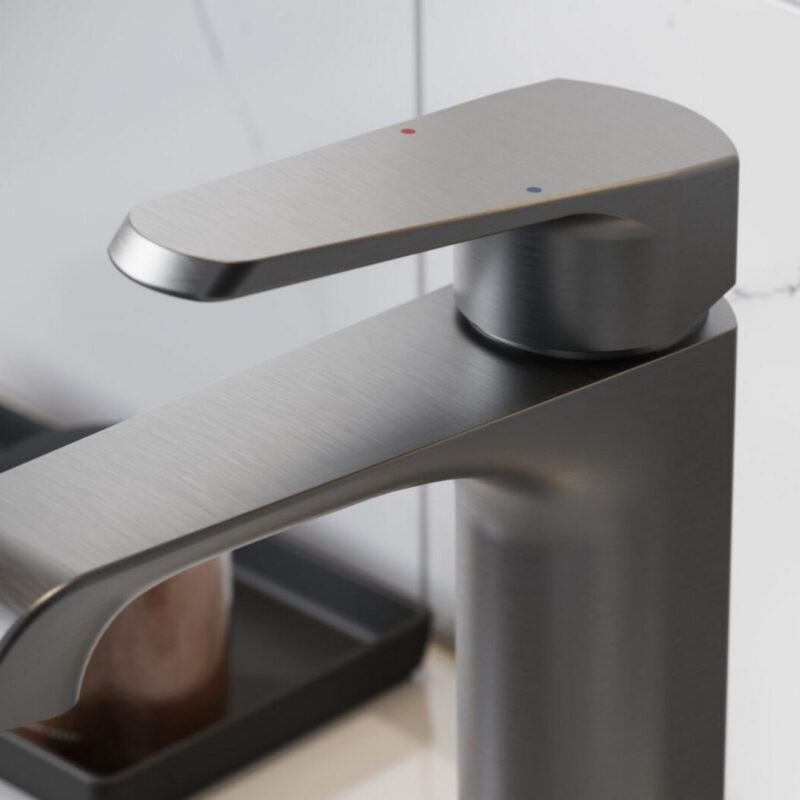 Scudo Montana Mono Basin Mixer Tap Gunmetal