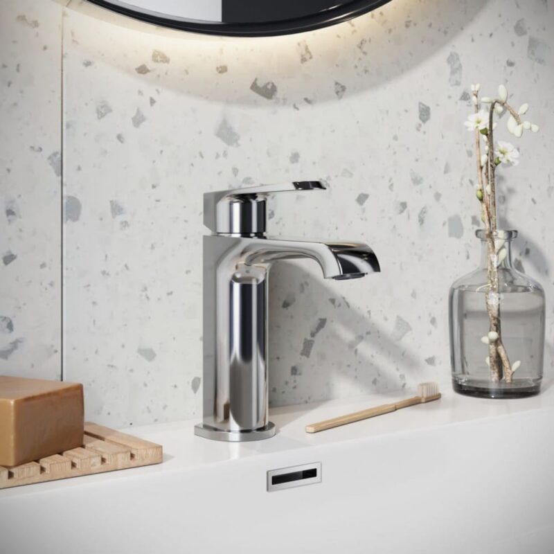 Scudo Montana Mini Mono Basin Mixer Tap Chrome