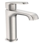 Scudo Montana Mini Mono Basin Mixer Tap Brushed Nickel