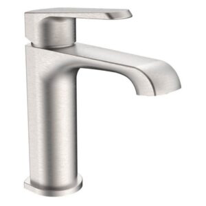 Scudo Montana Mini Mono Basin Mixer Tap Brushed Nickel