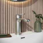 Scudo Montana Mini Mono Basin Mixer Tap Brushed Nickel