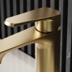 Scudo Montana Mini Mono Basin Mixer Tap Brushed Brass