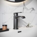 Scudo Montana Mini Mono Basin Mixer Tap Gunmetal