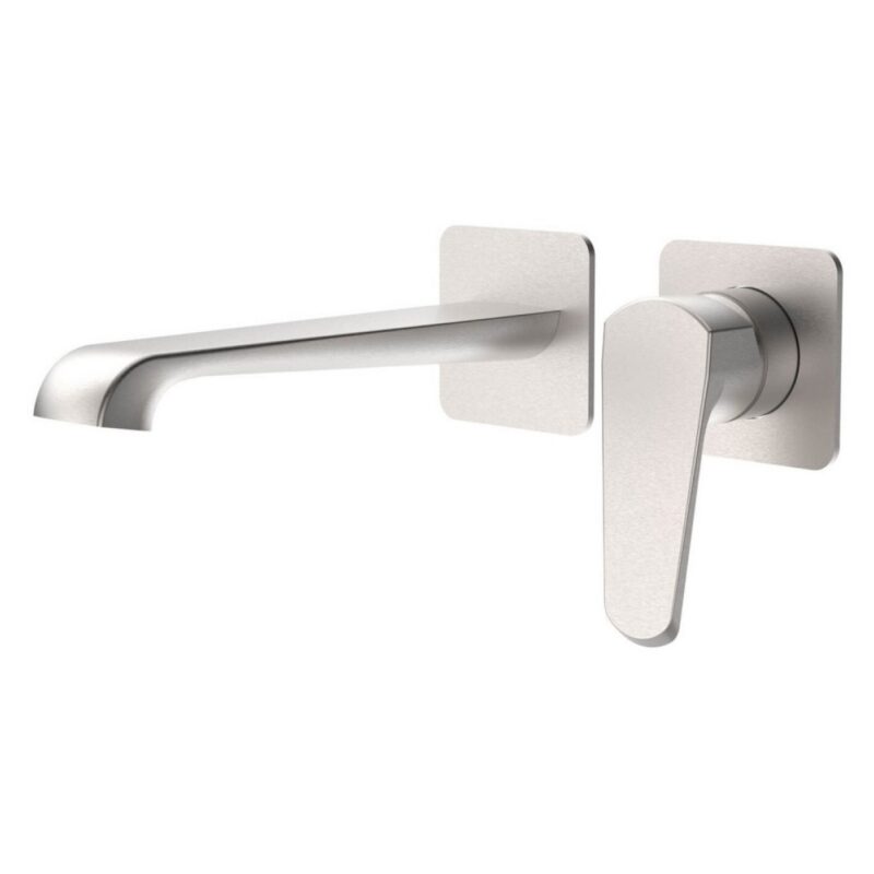Scudo Montana Wall Bath Filler Tap Brushed Nickel Scudo Montana Wall Bath Filler Tap Brushed Nickel