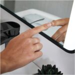 Scudo Mono Soft Square 500X700mm Mirror with Demister & Colour Change