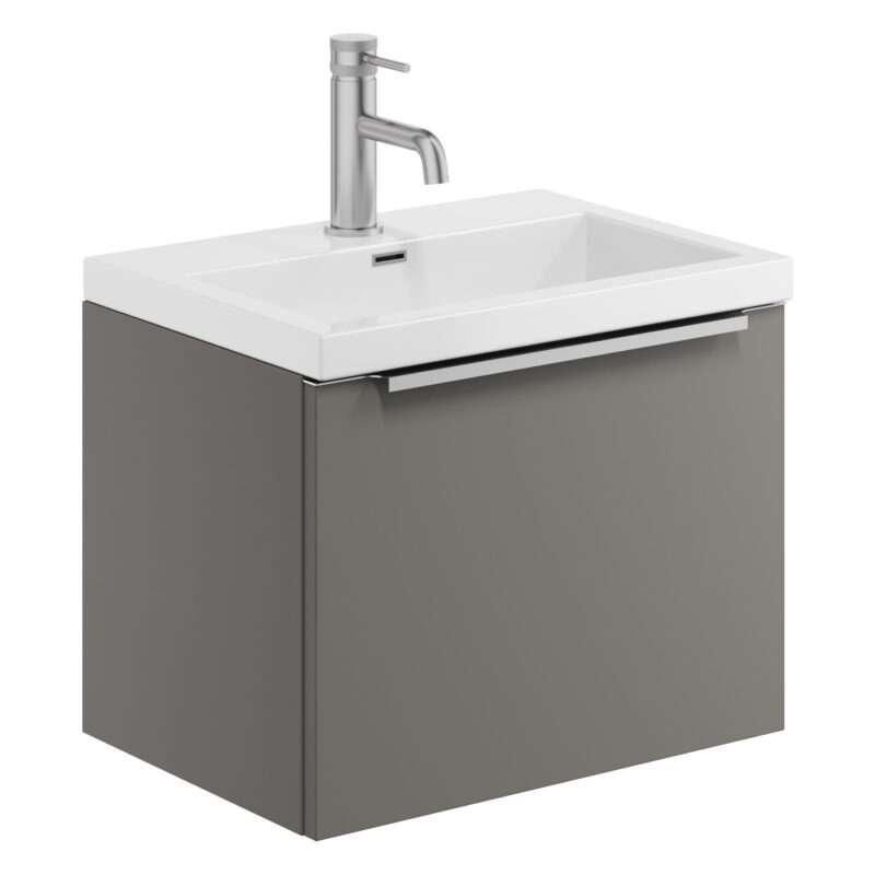 Scudo Muro 500 Wall Hung Cabinet Dust Grey Scudo Muro 500 Wall Hung Cabinet Dust Grey