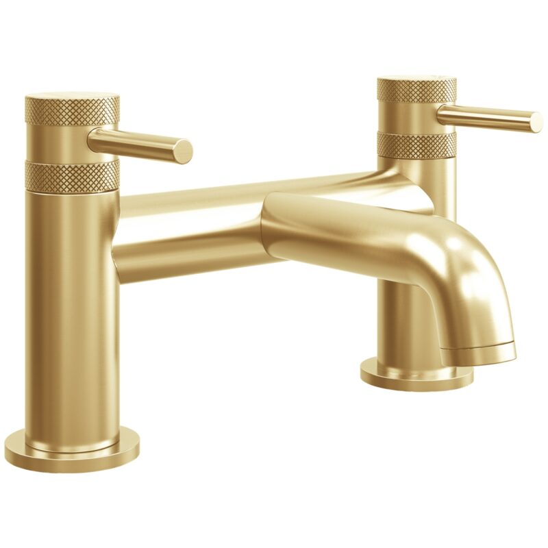 Scudo Core Bath Filler Tap Brushed Brass Scudo Core Bath Filler Tap Brushed Brass