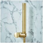 Scudo Core Bath Shower Mixer Tap Brushed Brass