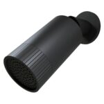 Scudo Core Spotlight Shower Head Matt Black
