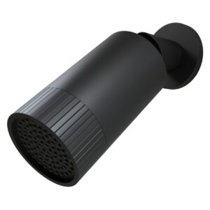 Scudo Core Spotlight Shower Head Matt Black