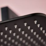 Scudo Square Shower Arm & Head Matt Black