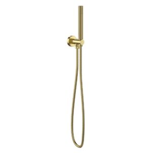 Scudo Shower Handset, Outlet & Holder Brushed Brass