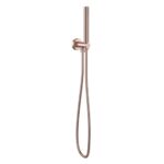 Scudo Shower Handset, Outlet & Holder Brushed Bronze