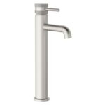 Scudo Core Tall Mono Basin Mixer Tap Brushed Nickel
