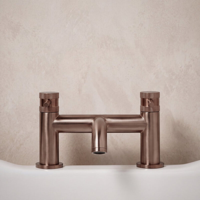 Scudo Core Bath Filler Brushed Bronze
